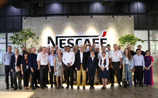 Bộ trưởng Kinh tế, Giáo dục và Nghiên cứu Thụy Sỹ thăm Nhà máy Nestlé Việt Nam