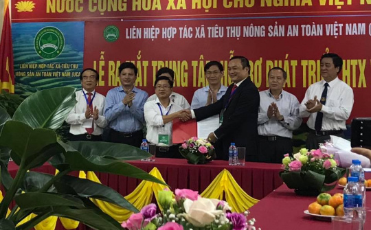 Ra mắt Trung tâm Hỗ trợ phát triển hợp tác xã Việt Nam