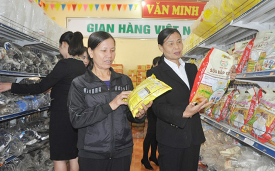 Hòa Bình: Thiết thực hưởng ứng Cuộc vận động “Người Việt Nam ưu tiên dùng hàng Việt Nam”