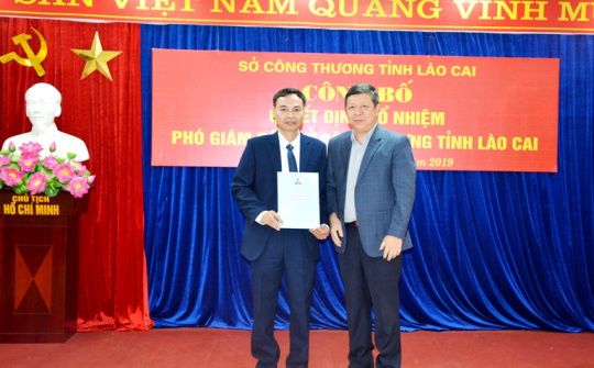 Lào Cai: Công bố quyết định bổ nhiệm Phó Giám đốc Sở Công Thương