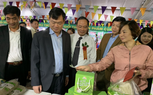 Bắc Kạn: Đang diễn ra Ngày hội Nông sản OCOP tỉnh - Tôn vinh sản phẩm công nghiệp nông thôn tiêu biểu
