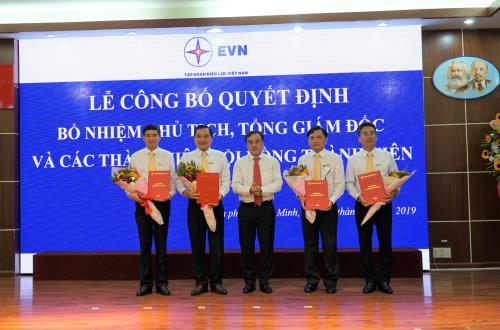 Bổ nhiệm Chủ tịch và các thành viên Hội đồng thành viên EVNSPC