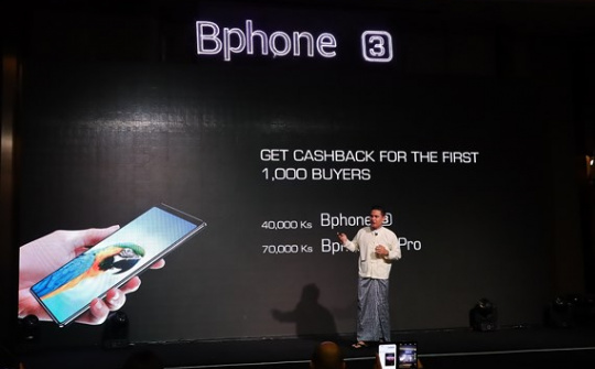 Bkav chính thức mở bán Bphone 3 ở Myanmar