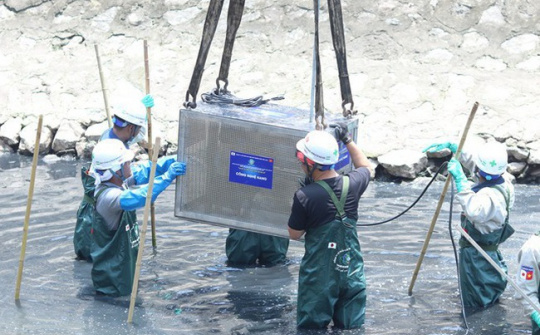 Giải pháp đánh bay mùi hôi của sông Tô Lịch sau 3 ngày