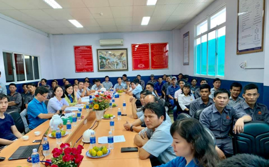 Tháng Công nhân thêm ý nghĩa với người lao động ngành Hóa chất