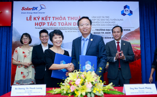 Phát triển năng lượng sạch qua mô hình hợp tác Doanh nghiệp – Trường