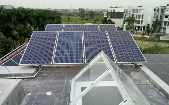 Phát triển điện mặt trời áp mái miền Bắc theo gói giải pháp BigK