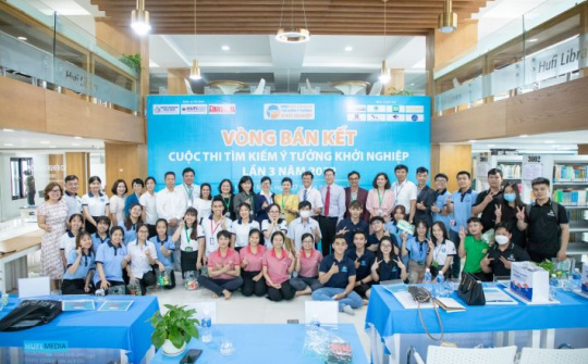 HUFI: 12 dự án lọt vào Vòng Chung kết cuộc thi Tìm kiếm ý tưởng khởi nghiệp