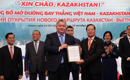 Cơ hội khám phá Việt Nam dành cho du khách Kazakhstan với đường bay thẳng của Vietjet