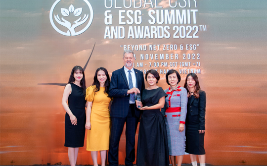 Chiến lược ESG giúp Home Credit ghi dấu tại “Global CSR & ESG Awards”