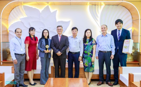 HUFI làm việc với Đại diện USAID - WISE phía Nam