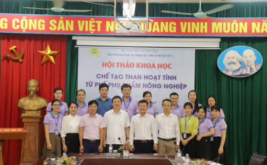 Chế tạo than hoạt tính từ phế phụ phẩm Nông nghiệp