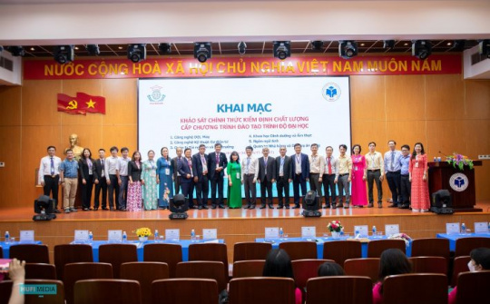 Khai mạc đợt khảo sát chính thức đánh giá ngoài 6 chương trình đào tạo trình độ Đại học