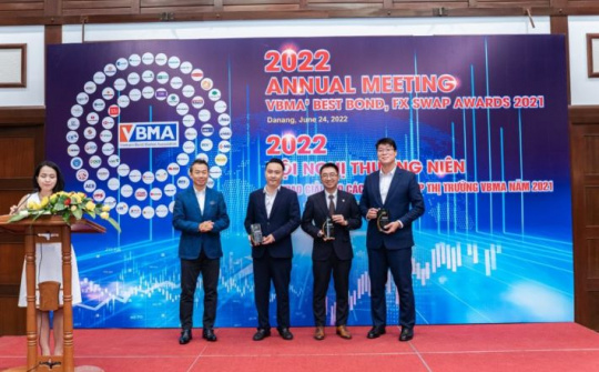 Lienvietpostbank đạt vị trí cao nhất giải thưởng "Nhà tạo lập thị trường của VBMA năm 2021"