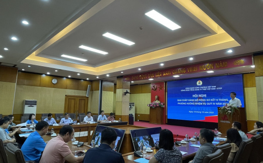 Công đoàn VNSTEEL 9 tháng: Bảo vệ, hỗ trợ quyền lợi người lao động dù trong hoàn cảnh nào