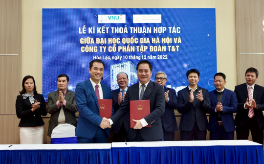 T&T Group và Đại học Quốc gia Hà Nội hợp tác phát triển hệ thống bệnh viện theo chuẩn quốc tế