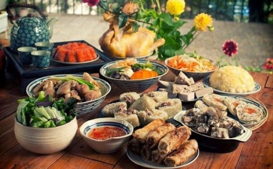 Những món ăn không thể thiếu trong mâm cỗ cúng Rằm Tháng Giêng