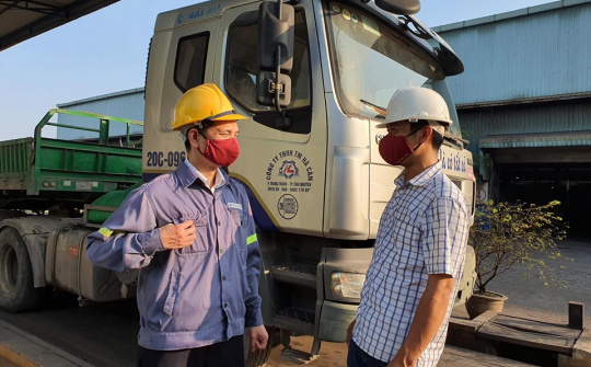 Thép Việt Sing đảm bảo an toàn sức khỏe cho người lao động và khách hàng trong phòng chống dịch Covid 19