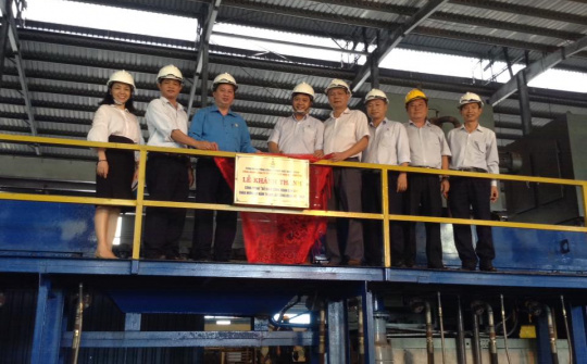 Thép VICASA và Thép Nhà Bè: Hai công trình cải tạo được gắn biển chào mừng 90 năm thành lập Công đoàn Việt Nam