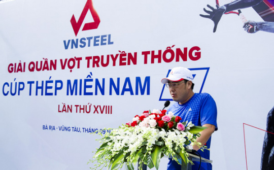 Giải quần vợt Cúp Thép miền Nam: Làm hết sức, chơi hết mình