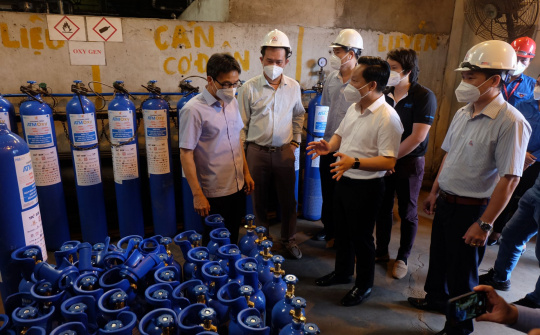 Chống dịch covid-19 từ nguồn oxy trong sản xuất thép của VNSTEEL - Không lúc này thì lúc nào?