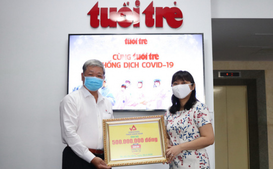 Thép Miền Nam: Ủng hộ 500 triệu đồng chống dịch Covid- 19