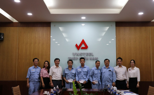 Tháng Công nhân ở Thép Miền Nam: Vui trong mỗi ngày vào ca