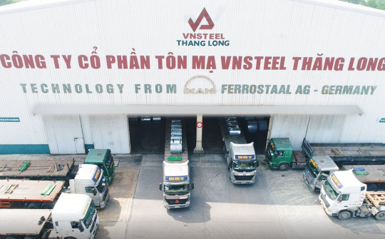 Tôn mạ Vnsteel Thăng Long: Hơn 1 thập kỷ không ngừng vươn lên, khẳng định thương hiệu