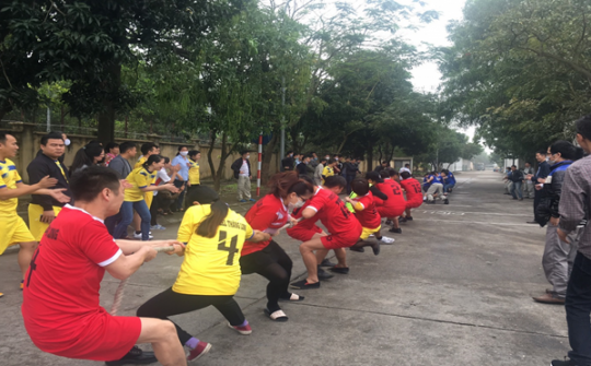 Công ty CP Tôn mạ VNSTEEL Thăng Long: Hội thao mùa Xuân 2020
