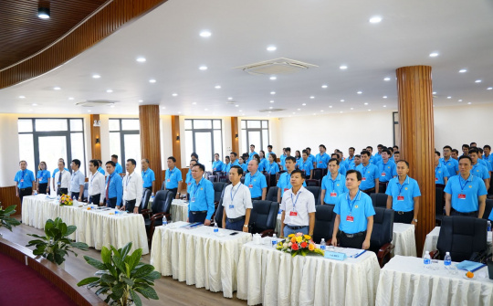 Tấm lá Phú Mỹ- VNSTEEL: Tổ chức thành công Đại hội đại biểu Công đoàn lần thứ VI, nhiệm kỳ 2023-2028