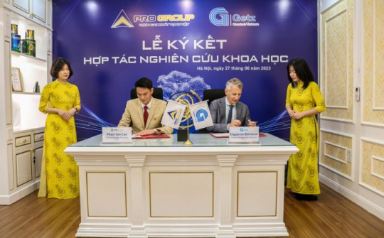 Tập đoàn Sơn PRO và Getz Chemicals hợp tác nghiên cứu khoa học, nâng cao chất lượng sản phẩm