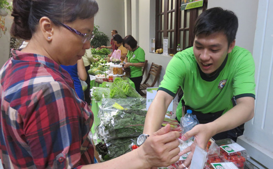 Người Sài Gòn chuộng nông sản sạch