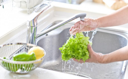 Cách rửa rau củ quả đúng cách