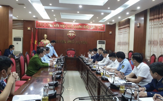 Ban Chỉ đạo 389 quốc gia làm việc, khảo sát trên địa bàn thành phố Hà Nội