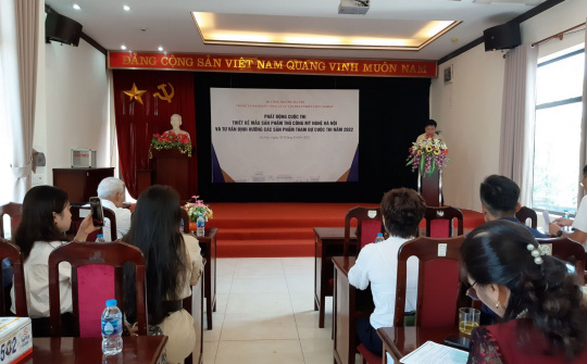 Phát động Cuộc thi thiết kế mẫu sản phẩm thủ công mỹ nghệ