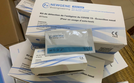 Hà Nội: Tiếp tục phát hiện 900 bộ kit test nhanh SAR-COV-2 nhập lậu