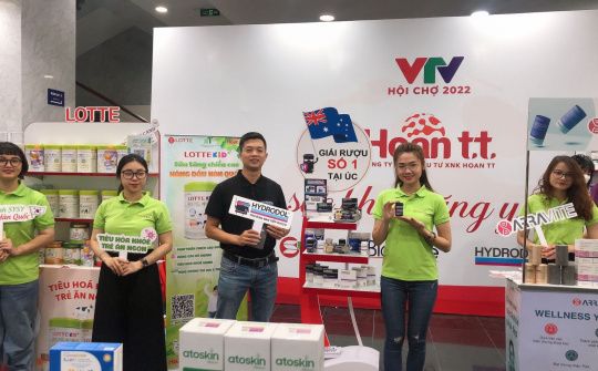 Công ty Hoan TT tham gia giới thiệu sản phẩm tại Hội chợ VTV 2022