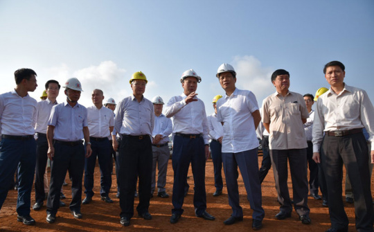 Bộ trưởng Trần Tuấn Anh thăm và làm việc tại Công ty Nhôm Đắk Nông