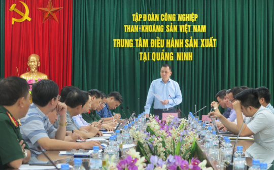 Tiếp tục giữ vững vai trò chủ chốt trong sản xuất, kinh doanh than