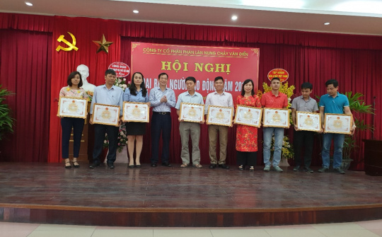 Công ty CP phân lân nung chảy Văn Điển tổ chức thành công Hội nghị Người lao động năm 2019