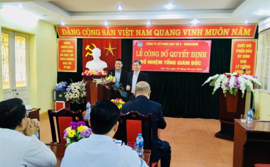 Công ty CP DAP số 2 - Vinachem có tân Tổng giám đốc