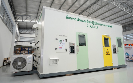 Siemens hợp tác với Auto-Info chế tạo buồng di động lấy mẫu xét nghiệm phục vụ test nhanh COVID-19