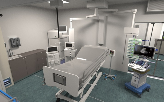 Siemens hợp tác với Tập đoàn Toutenkamion chế tạo buồng điều trị tích cực di động cho bệnh viện