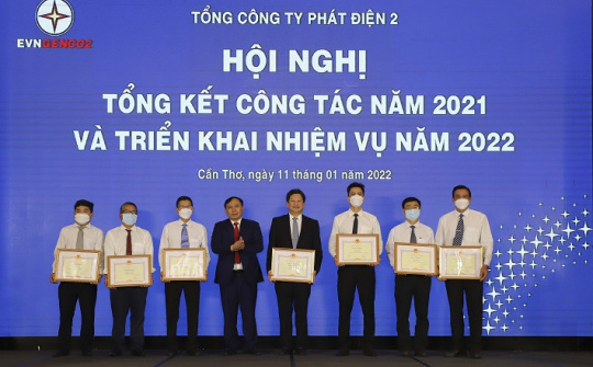 Bảo toàn phát huy hiệu quả vốn nhà nước, năm 2022 EVNGENCO2 sẽ tăng 5% sản lượng điện sản xuất
