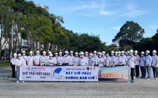 Nhiệt điện Cần Thơ: Lan tỏa thông điệp tiết kiệm năng lượng, bảo vệ môi trường Giờ trái đất năm 2022