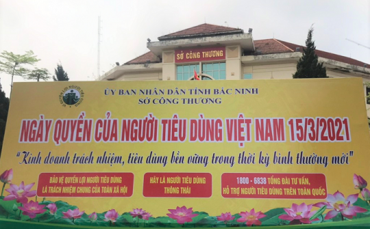 Ngành Công Thương Bắc Ninh nhiều hoạt động hưởng ứng Ngày Quyền của người tiêu dùng Việt Nam