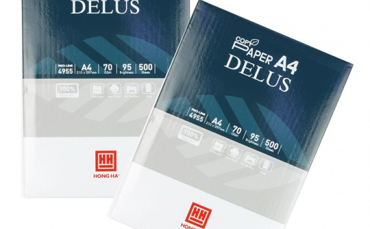 Giấy in Hồng Hà Delus nhận nhiều đánh giá tích cực từ người tiêu dùng