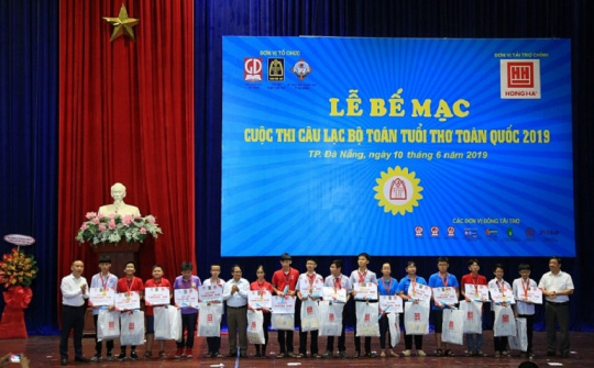 VPP Hồng Hà đồng hành ươm mầm các tài năng toán học nhí