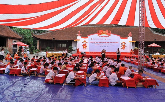 Cuộc thi Trạng Nguyên nhỏ tuổi đánh dấu tuổi 20 với nhiều hoạt động hấp dẫn