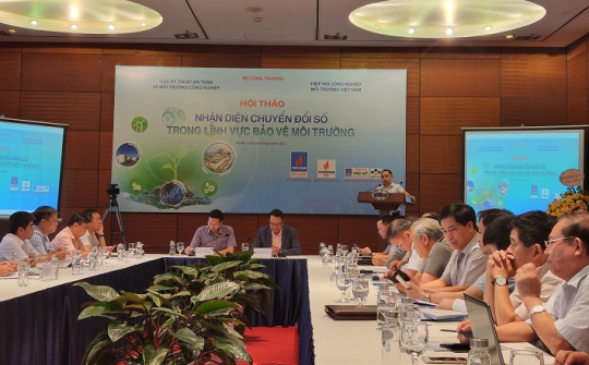 Nhận diện chuyển đổi số trong lĩnh vực bảo vệ môi trường